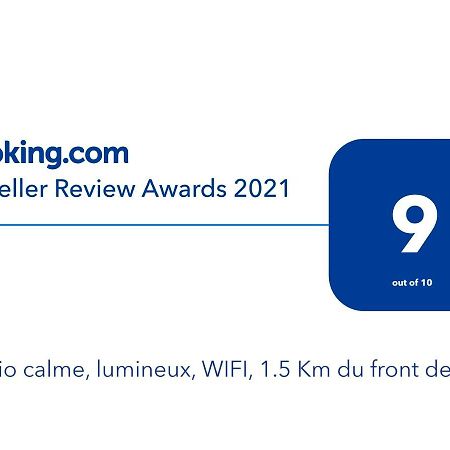 생나제르 Studio Calme, Lumineux, Wifi, 1.5 Km Du Front De Mer 아파트 외부 사진