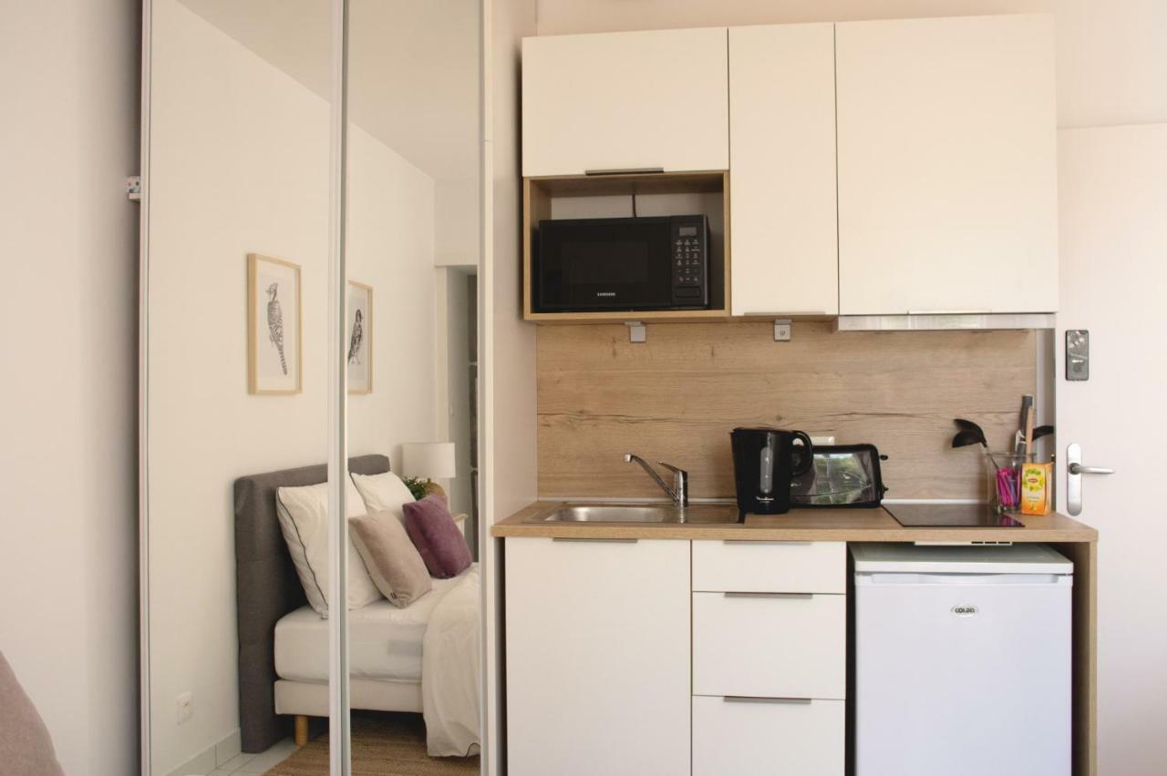 생나제르 Studio Calme, Lumineux, Wifi, 1.5 Km Du Front De Mer 아파트 외부 사진